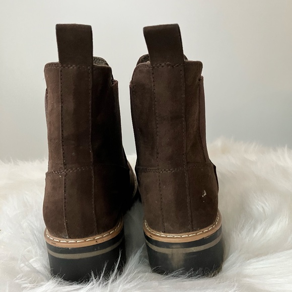 KENSIE WOMENS KHAI CHELSEA BOOT brown, sz 6 - Picture 2 of 3